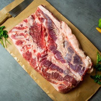 Свинина ребрышки мясные 900 г - купить в Загривочной